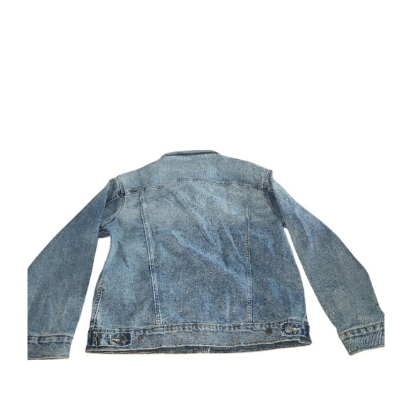 VINTAGE Levis Signature Gold Jean Jacket Trucker Denim- S - Picture 4 of 5